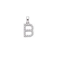 Pendente Gioielleria Dossena  Donna iniziali in Oro Zircone INZ035BBA - INZ035BBA